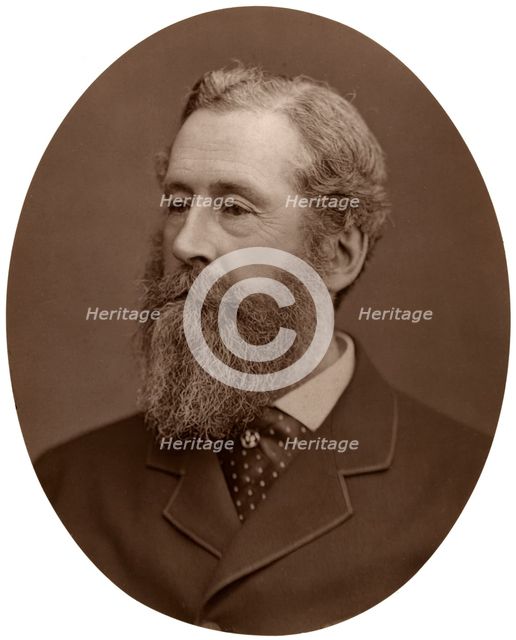 Duke of Abercorn, Lord Lieutenant of Ireland, 1876.Artist: Lock & Whitfield