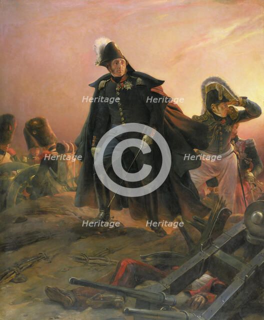 Duke of Angoulême in the Battle of Trocadero on 31 August 1823, 1828.