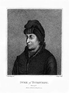 Duke of Burgundy, (19th century).Artist: Clamp