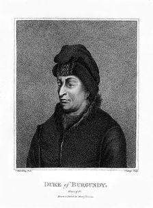 Duke of Burgundy, (19th century).Artist: Clamp