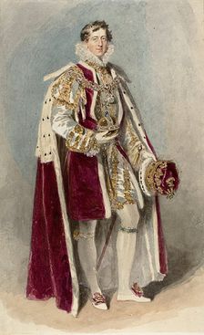 Duke of Devonshire Carrying the Orb, n.d. Creators: Marie J Naylor, James Stephanoff