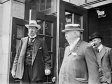 Duke of Grafton (Earl of Euston) with others, 1910. Creator: Bain News Service