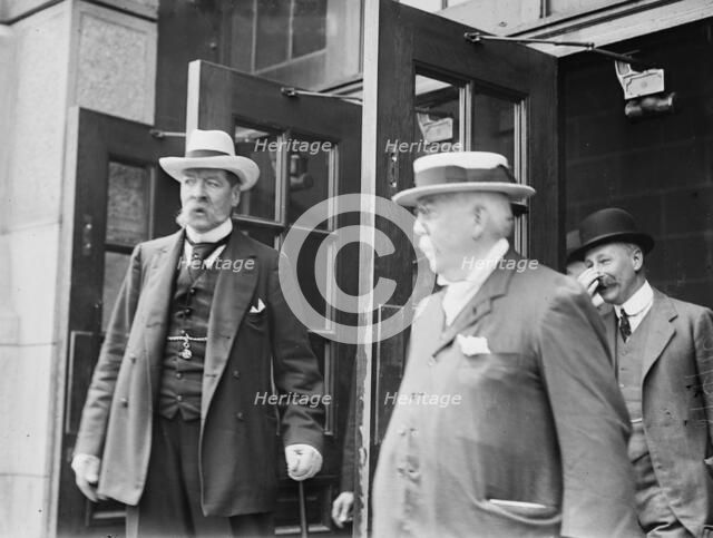 Duke of Grafton (Earl of Euston) with others, 1910. Creator: Bain News Service.