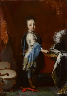 Duke of Holstein-Gottorp, Karl Fredrik as a child, c1705. Creator: David von Krafft