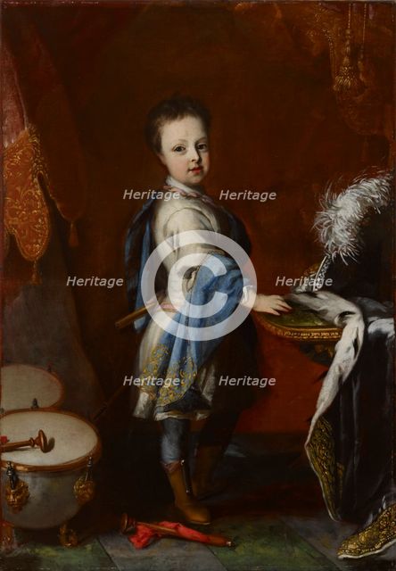 Duke of Holstein-Gottorp, Karl Fredrik as a child, c1705. Creator: David von Krafft.