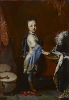 Duke of Holstein-Gottorp, Karl Fredrik as a child, c1705. Creator: David von Krafft