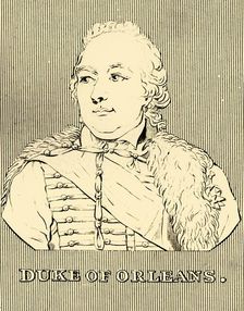 Duke of Orleans (1747-1793), 1830. Creator: Unknown