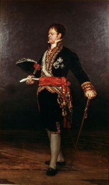 Duke of San Carlos 1815, oil painting by Francisco de Goya
