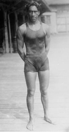 Duke P. Kahanamoku, between c1910 and c1915. Creator: Bain News Service