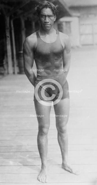 Duke P. Kahanamoku, between c1910 and c1915. Creator: Bain News Service.