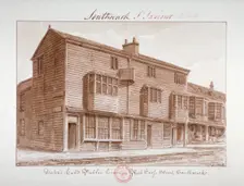 Duke's Head Public House in Red Cross Street, Southwark London, 1828. Artist: John Chessell Buckler