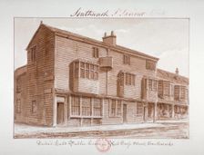 Duke's Head Public House in Red Cross Street, Southwark London, 1828. Artist: John Chessell Buckler
