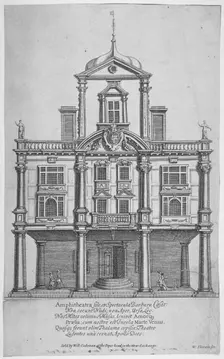Duke's Theatre, Dorset Gardens, City of London, 1673. Artist: William Sherwin