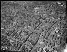 Duke Street and environs, Stockport, Greater Manchester, c1930s. Creator: Arthur William Hobart