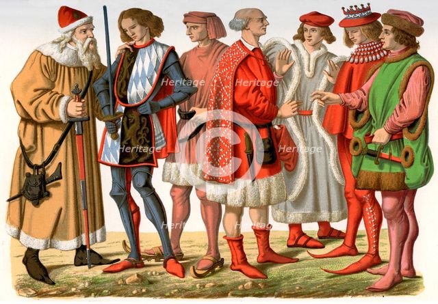 Dukes of Bavaria, Germany, 16th century (1849).Artist: Franz Kellerhoven