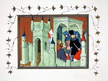 Dukes of Exeter and Surrey deliver the King's message to the Duke of Lancaster, 19th Century