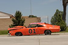 Dukes of Hazzard crashed. Artist: Simon Clay