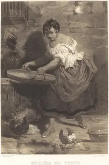 Dulcinea del Toboso, c. 1855. Creator: Célestin Nanteuil