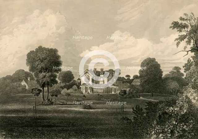 'Dulany Cottage', 1835. Creator: Henry Alexander Ogg.