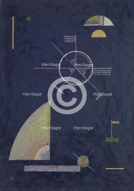 Dull Grey , 1930. Creator: Kandinsky, Wassily Vasilyevich (1866-1944).