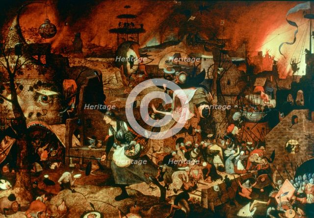 'Dulle Griet' (Mad Meg), c1562. Artist: Pieter Bruegel the Elder