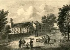 Dulwich College in 1750 (c1878). Creator: Unknown