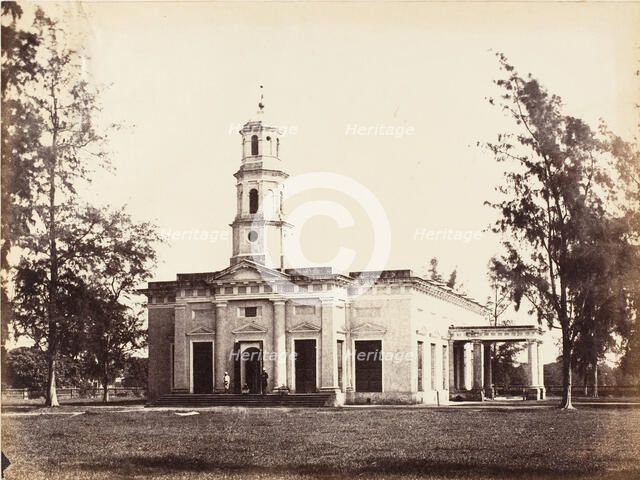 Dum Dum Church, 1850s. Creator: Captain R. B. Hill.