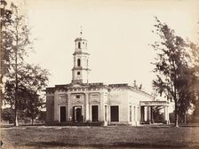 Dum Dum Church, 1850s. Creator: Captain R. B. Hill