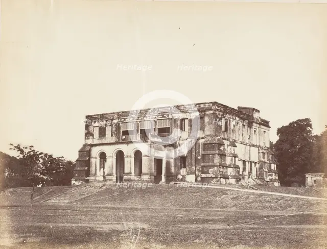 Dum Dum House—Built by Lord Clive, 1850s. Creator: Captain R. B. Hill.
