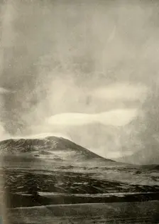 Dumb-Bell Cloud Above Erebus c1908, (1909)