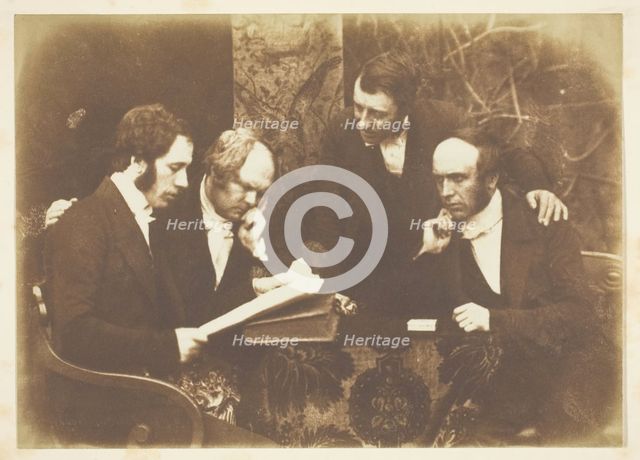 Dumbarton Presbytery, March 29, 1845. Creators: David Octavius Hill, Robert Adamson, Hill & Adamson.