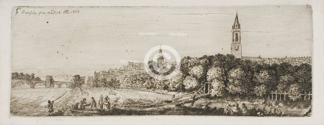 Dumfries from the Dock, n.d. Creator: John Clerk.
