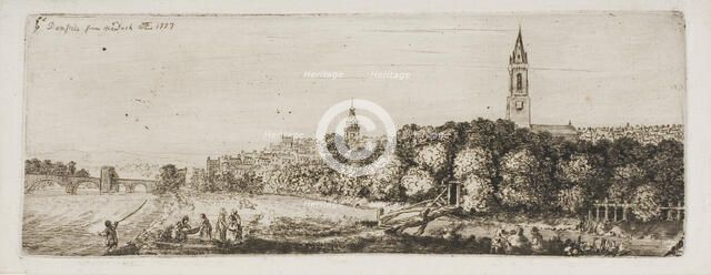 Dumfries from the Dock, n.d. Creator: John Clerk.