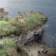 Dun Gruigaig, a promontory fort on the Isle of Skye