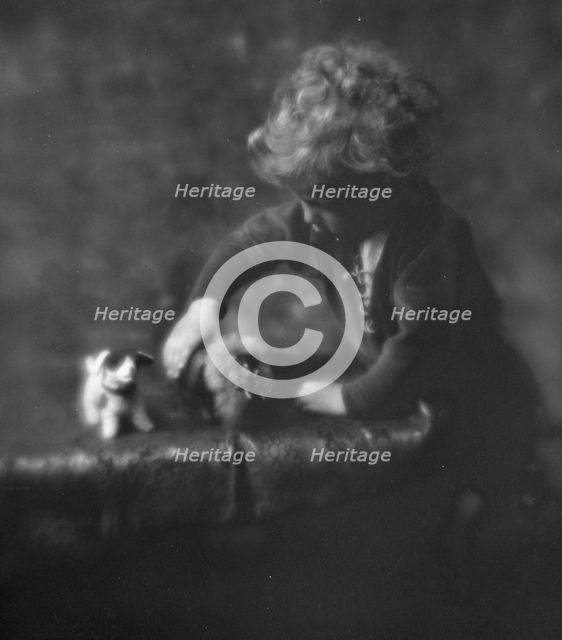 Duncan, Angus, Master, portrait photograph, 1915 June 25. Creator: Arnold Genthe.