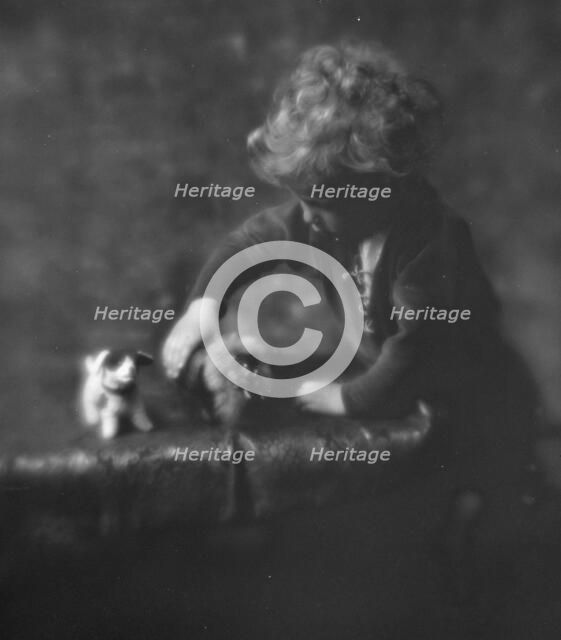 Duncan, Angus, Master, portrait photograph, 1915 June 25. Creator: Arnold Genthe.