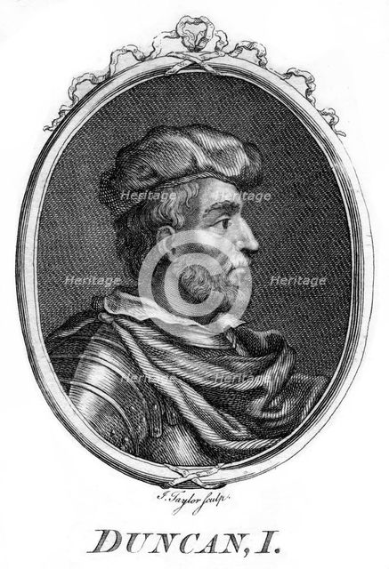Duncan I, King of Scotland.Artist: Taylor