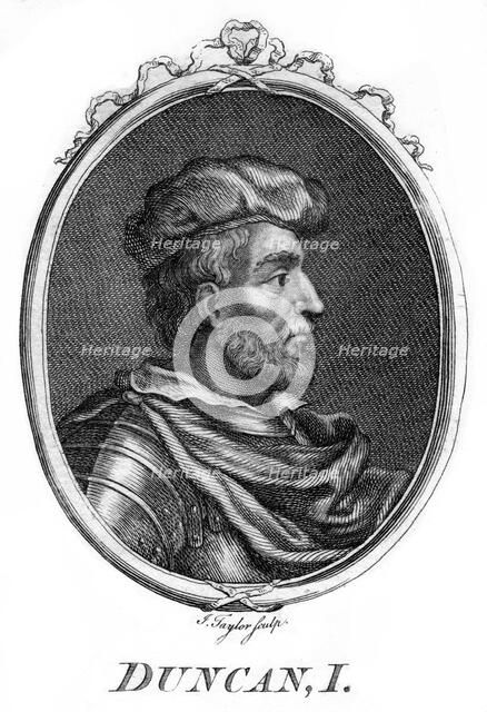 Duncan I, King of Scotland.Artist: Taylor