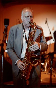 Duncan Lamont, All Star Crescendo Swing Band, Bournemouth 2007. Creator: Brian Foskett