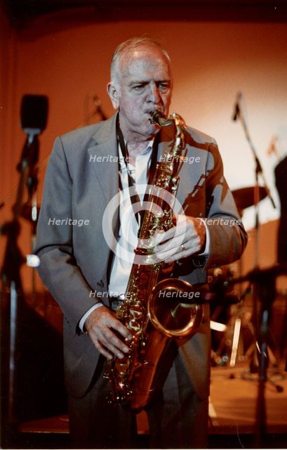 Duncan Lamont, All Star Crescendo Swing Band, Bournemouth 2007. Creator: Brian Foskett.