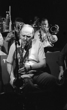 Duncan Lamont, Ronnie Scott's Jazz Club, London, Sep 1989. Creator: Brian O'Connor
