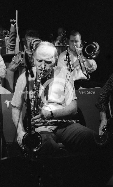 Duncan Lamont, Ronnie Scott's Jazz Club, London, Sep 1989. Creator: Brian O'Connor.