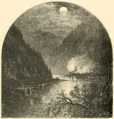 Duncannon, Mouth of the Juniata 1874. Creator: W.H. Morse