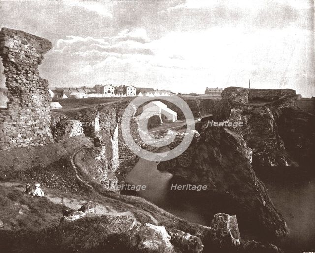 Dunbar Castle, East Lothian, Scotland, 1894. Creator: Unknown.