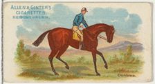 Dunbine, from The World's Racers series (N32) for Allen & Ginter Cigarettes, 1888. Creator: Allen & Ginter