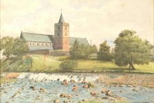 Dunblane Cathedral, 1890. Creator: George Washington Wilson