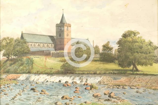 Dunblane Cathedral, 1890. Creator: George Washington Wilson.