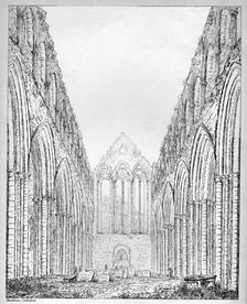 Dunblane Cathedral c1812. Artist: S Leith
