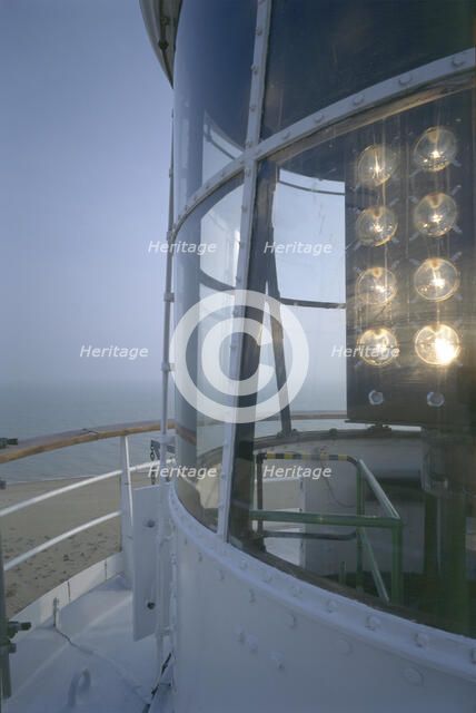 Dungeness lighthouse, Shepway. Kent, 1997. Artist: N Corrie
