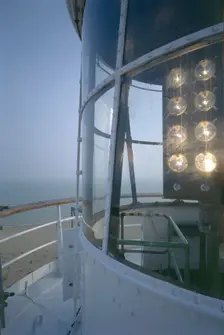 Dungeness lighthouse, Shepway. Kent, 1997. Artist: N Corrie
